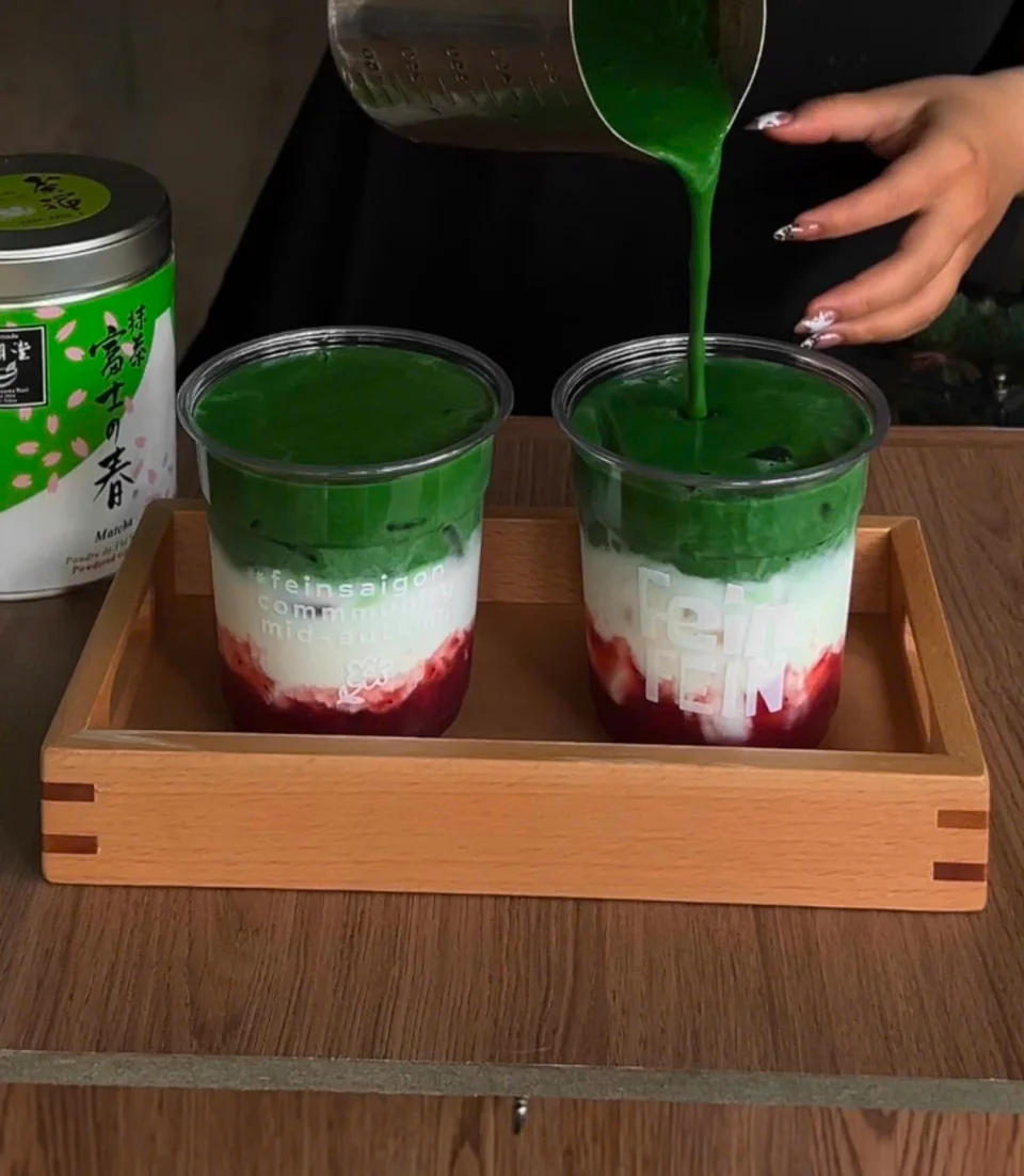 Strawberry Matcha